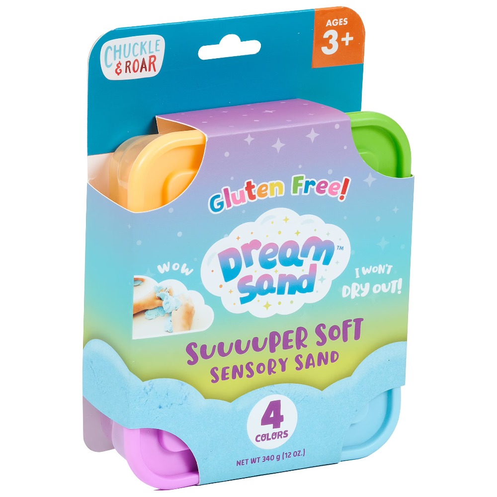 Kinetic Kids Education - Premium Kinetic Sand 4 Pack for