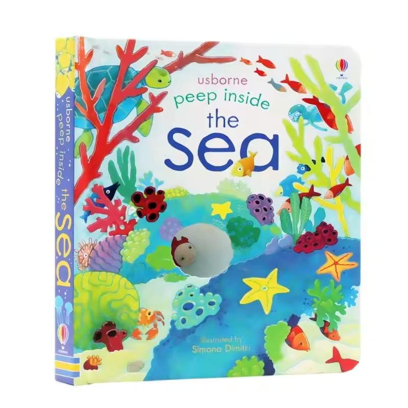 Kids Nature Education - Usborne Peep Inside The Sea Educational