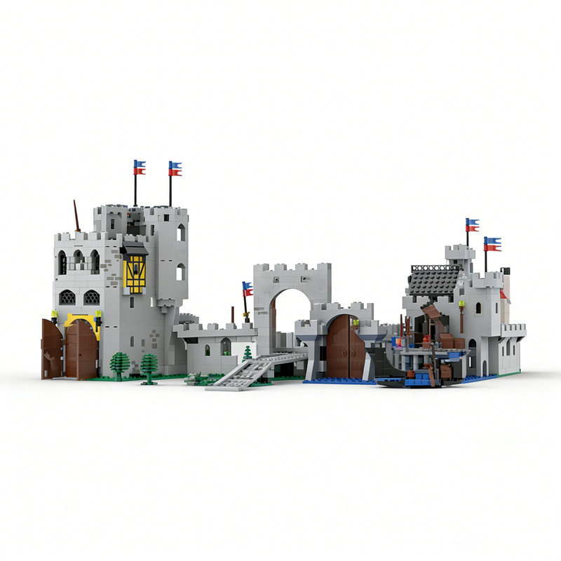 Kingdom Kids Education - 1534pcs MOC Castle Classic Lion Knights