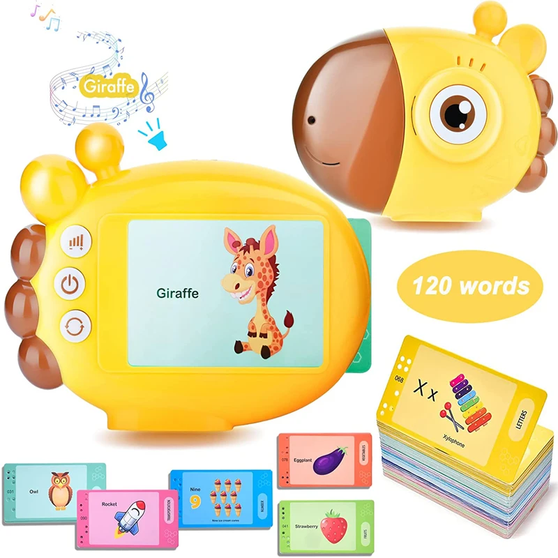 Giraffe Flash Card Reader Sigh - Kids Educational Reader ulasan dan harga
