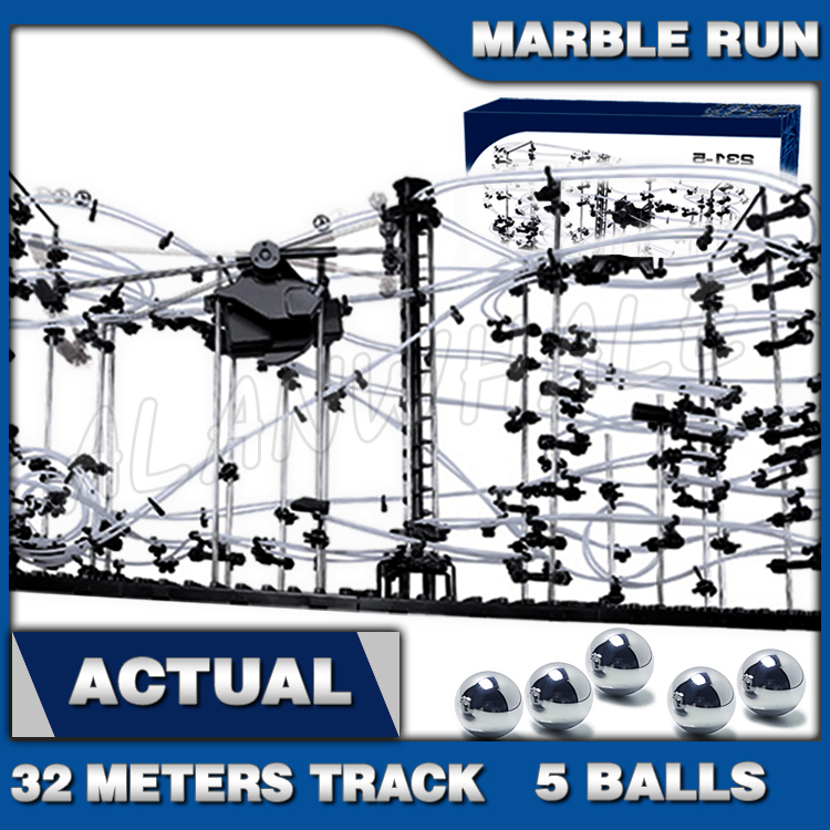 3200cm Rail Level 5 Marble Run - Kinetic Kids Education ulasan dan harga