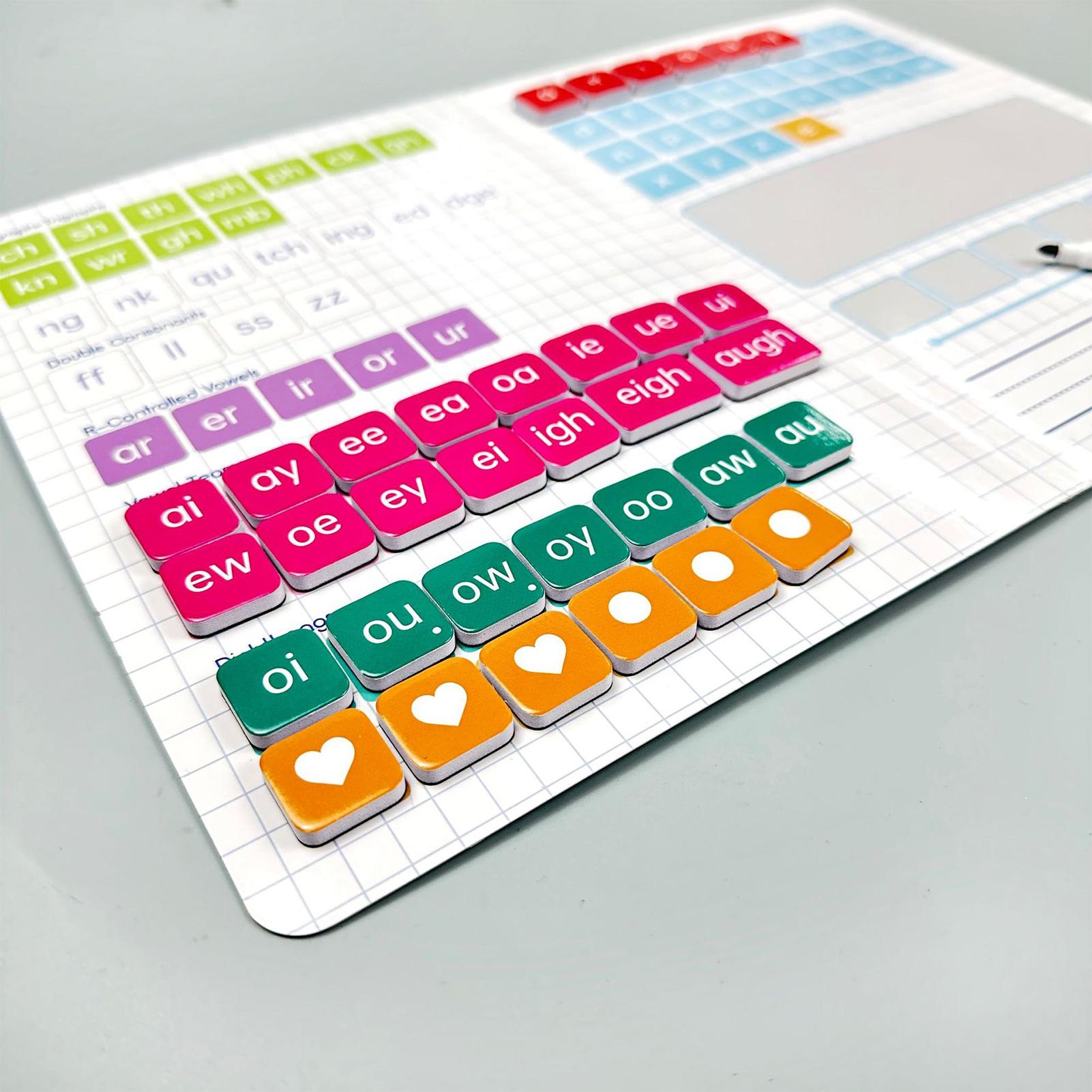 Letter Tiles For Phonics And S - Kids Education Learning ulasan dan harga