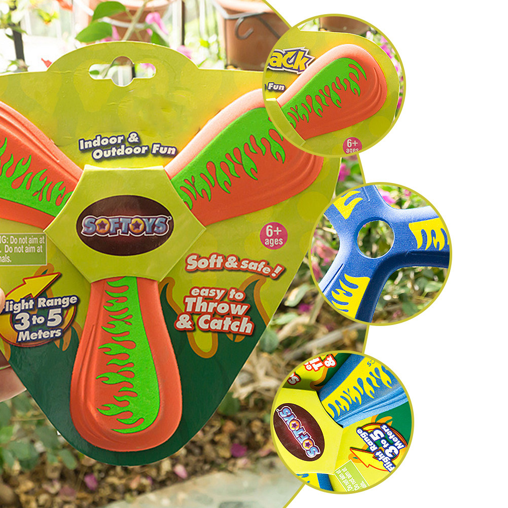 Colorful Eva Children Boomeran - Kids Education And Recreation ulasan dan harga