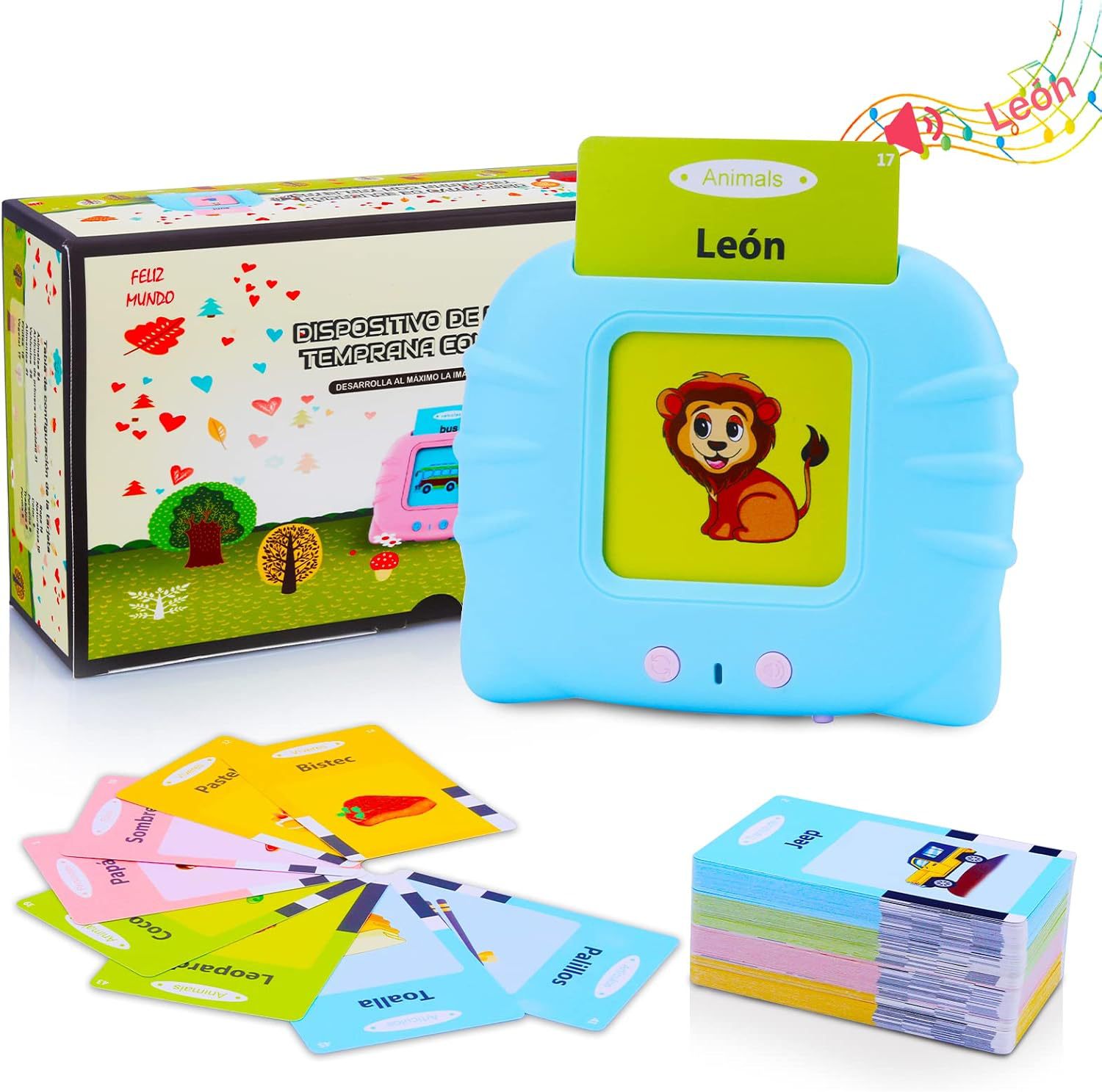 BearBoo Flash Card Reader, Kid - Kids Educational Reader ulasan dan harga