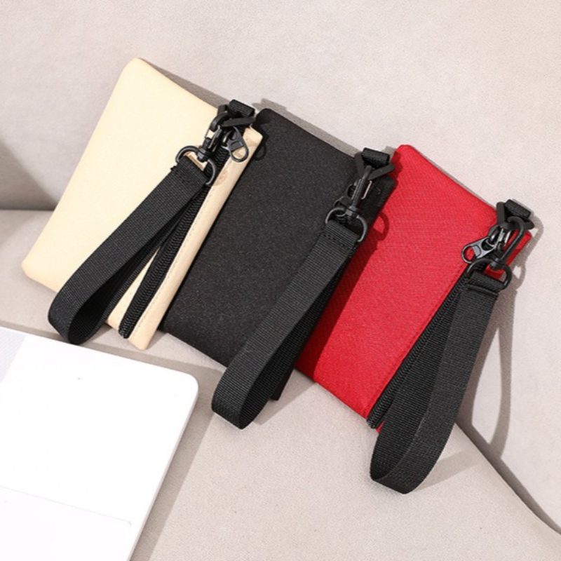 Simple Zipper Canvas Mini Coin - Kids Education Money ulasan dan harga
