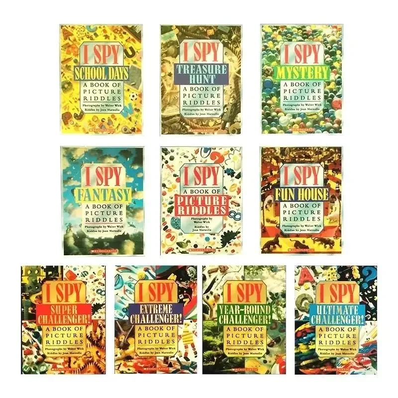 10 Books Box Set I Spy Reader  - Kids Educational Reader ulasan dan harga