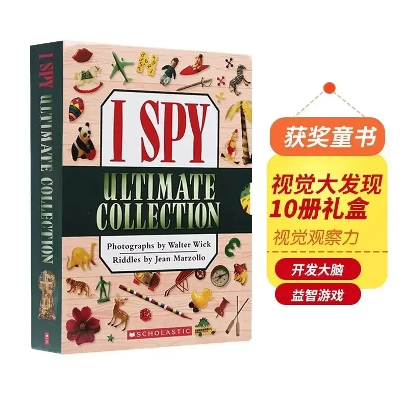 10 Books Box Set I Spy Reader  - Kids Educational Reader ulasan dan harga