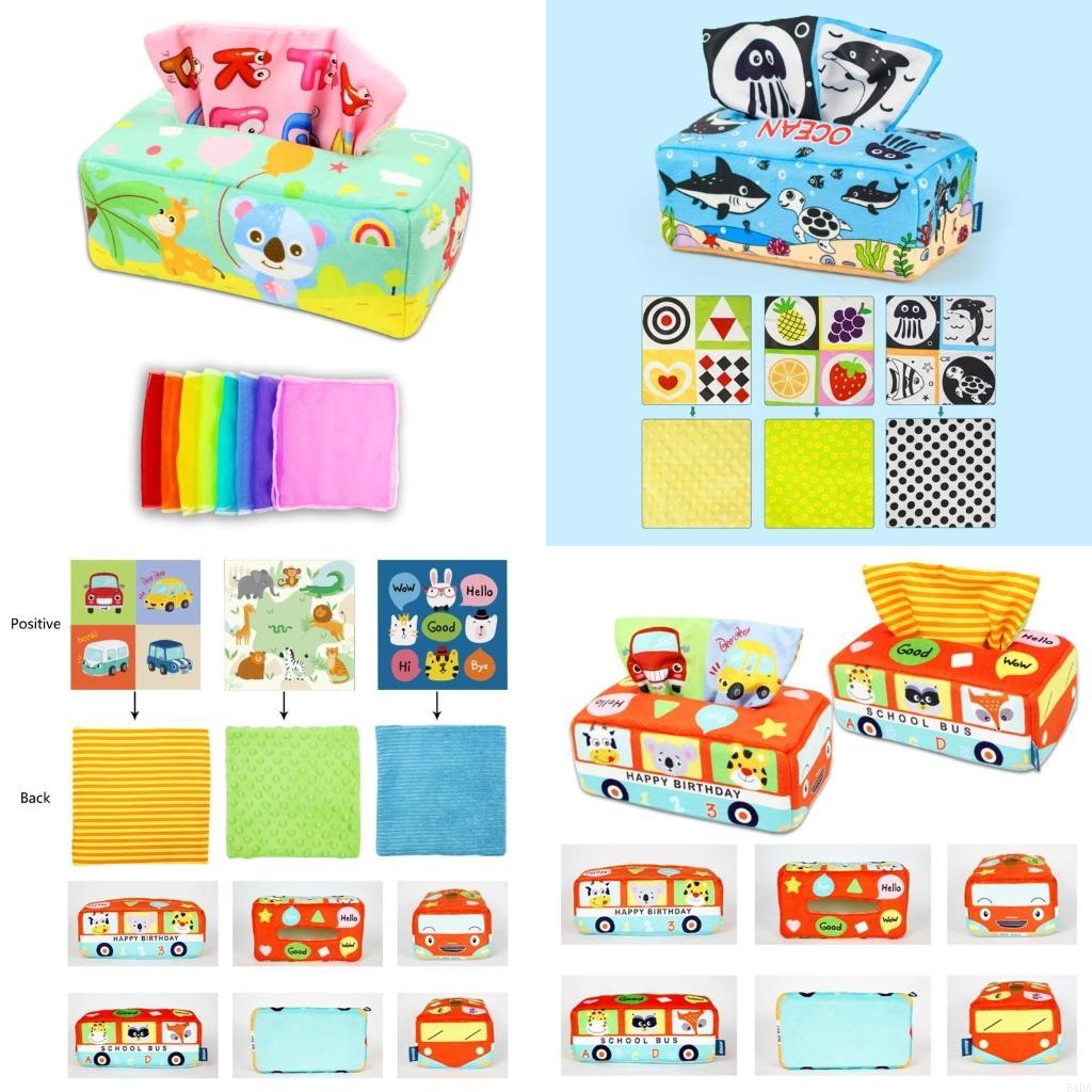 54DA Sensory Pull Tissue Box T - Kids Nature Education ulasan dan harga