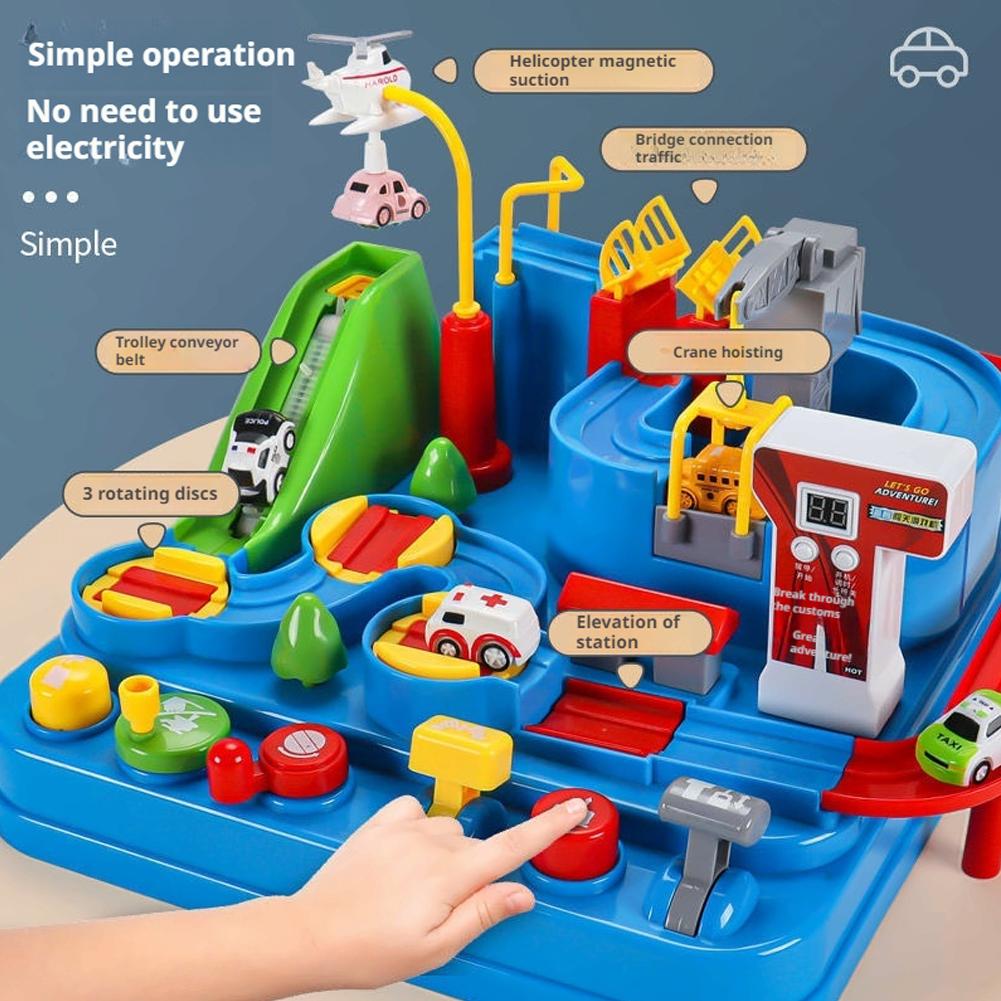 Racing Rail Car Model Train Tr - Kids Education Learning ulasan dan harga