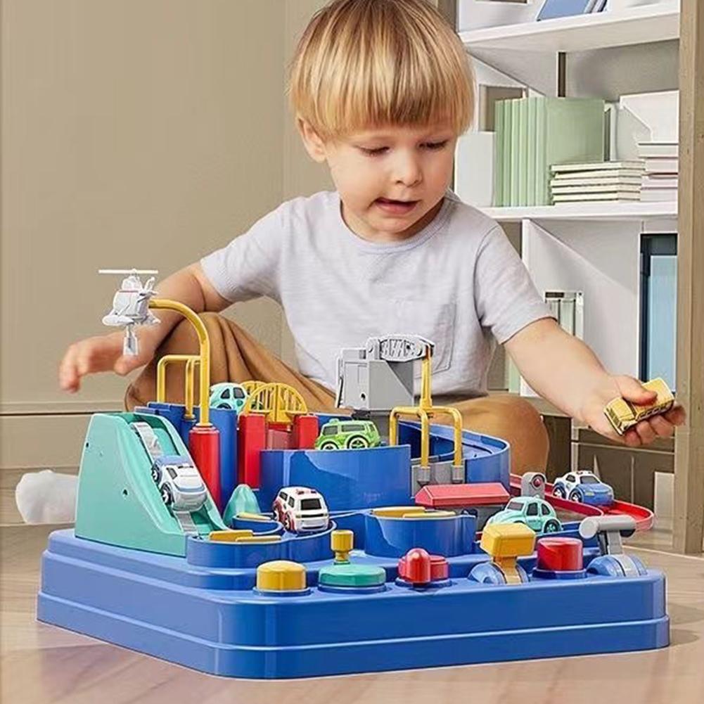 Racing Rail Car Model Train Tr - Kids Education Learning ulasan dan harga
