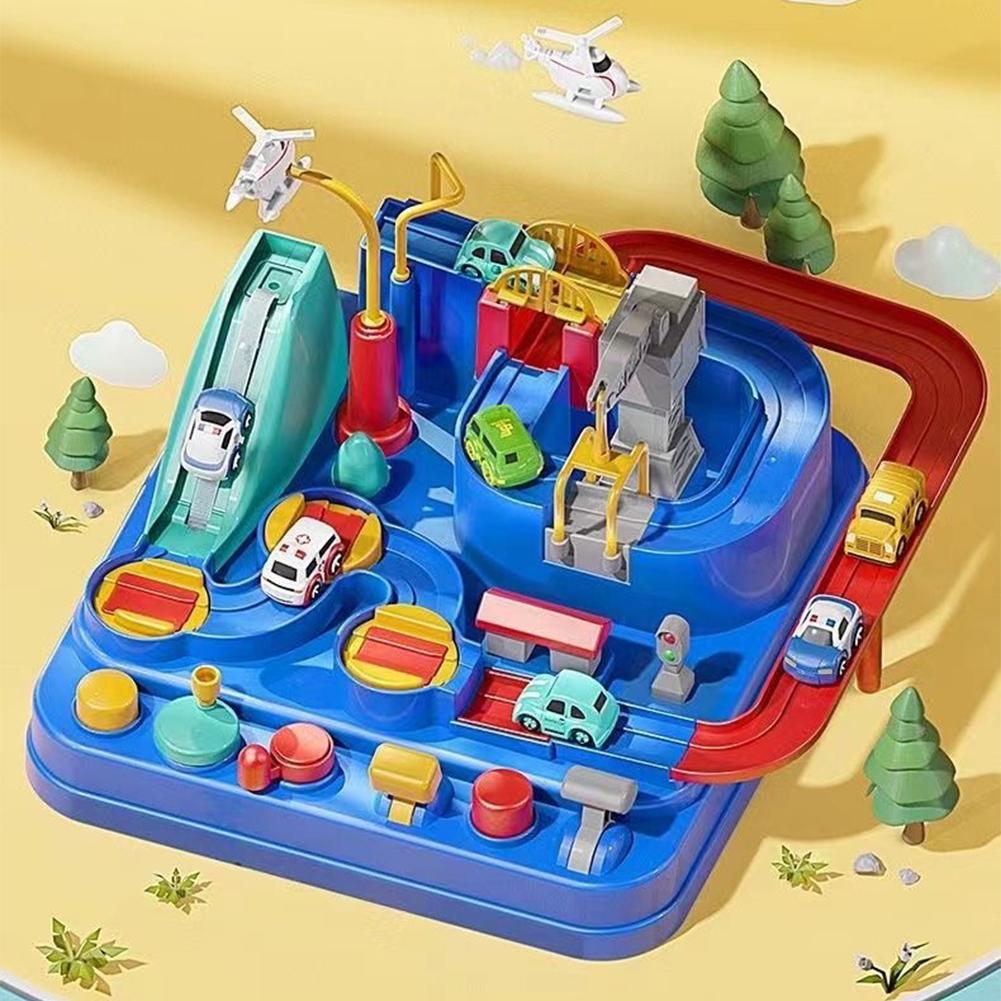 Racing Rail Car Model Train Tr - Kids Education Learning ulasan dan harga