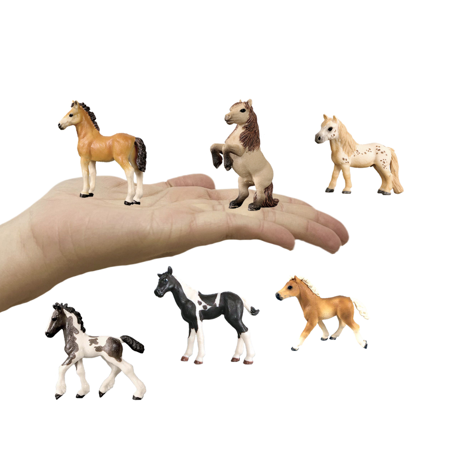 Horse Figurine Farm Animals Po - Kids Educational Game 3 ulasan dan harga