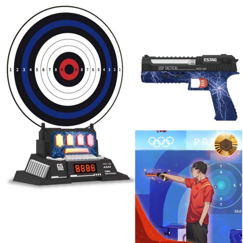 CSTAG AI Target Shooting Compe - Kids Education Toy ulasan dan harga