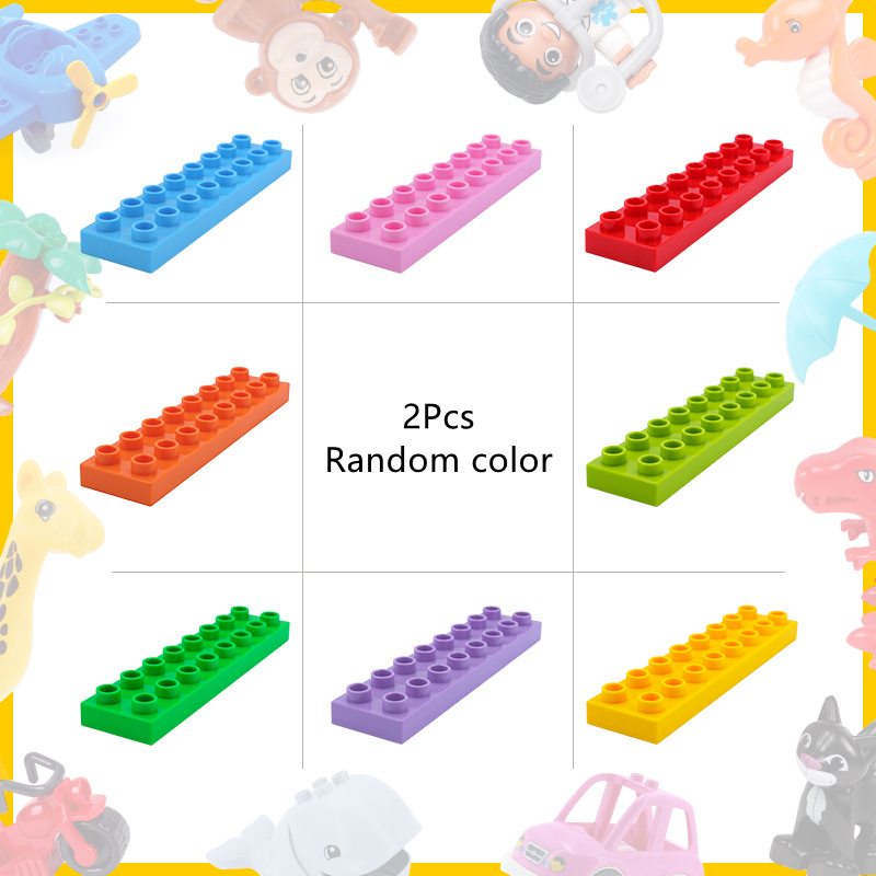 5 Pcs Big Building Blocks Figu - Kids Education Foundation ulasan dan harga