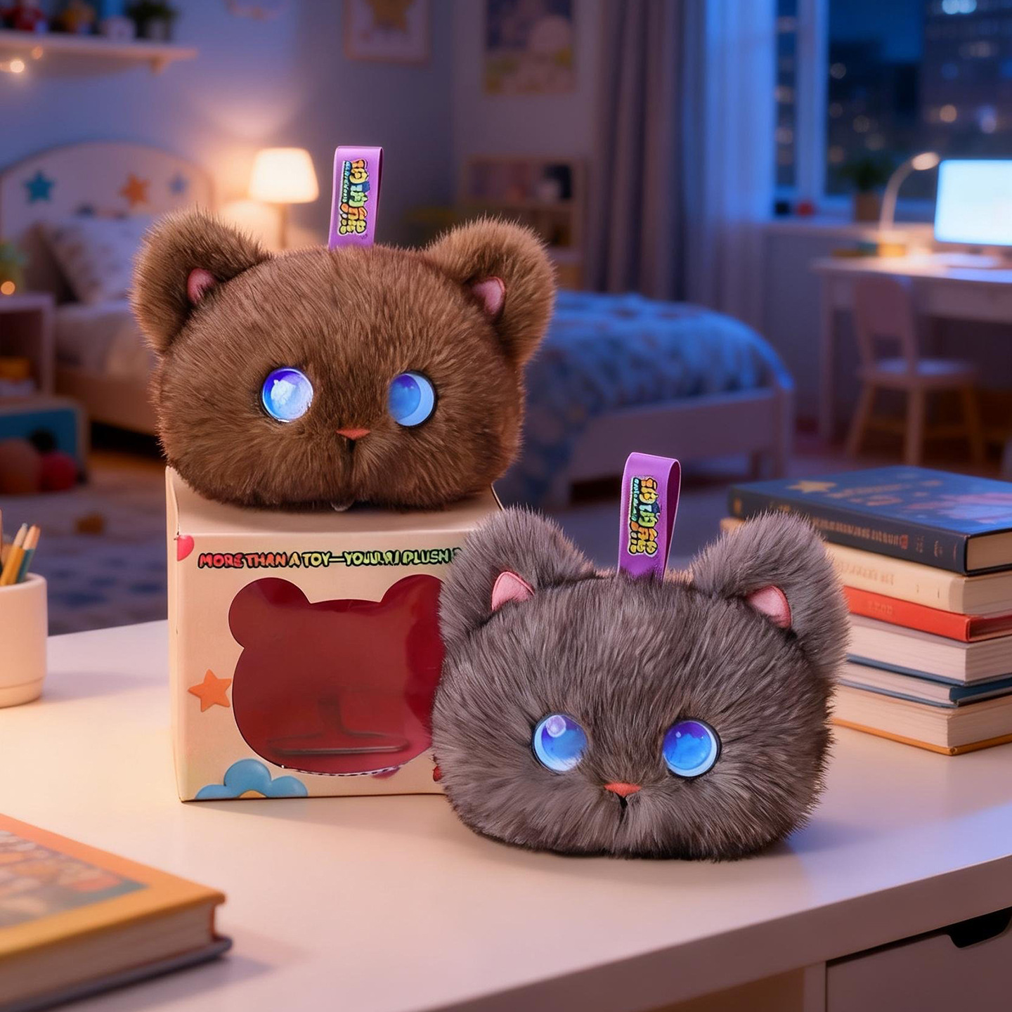 Tobot AI Plush Cat Toy Interac - Kids Education Toy ulasan dan harga