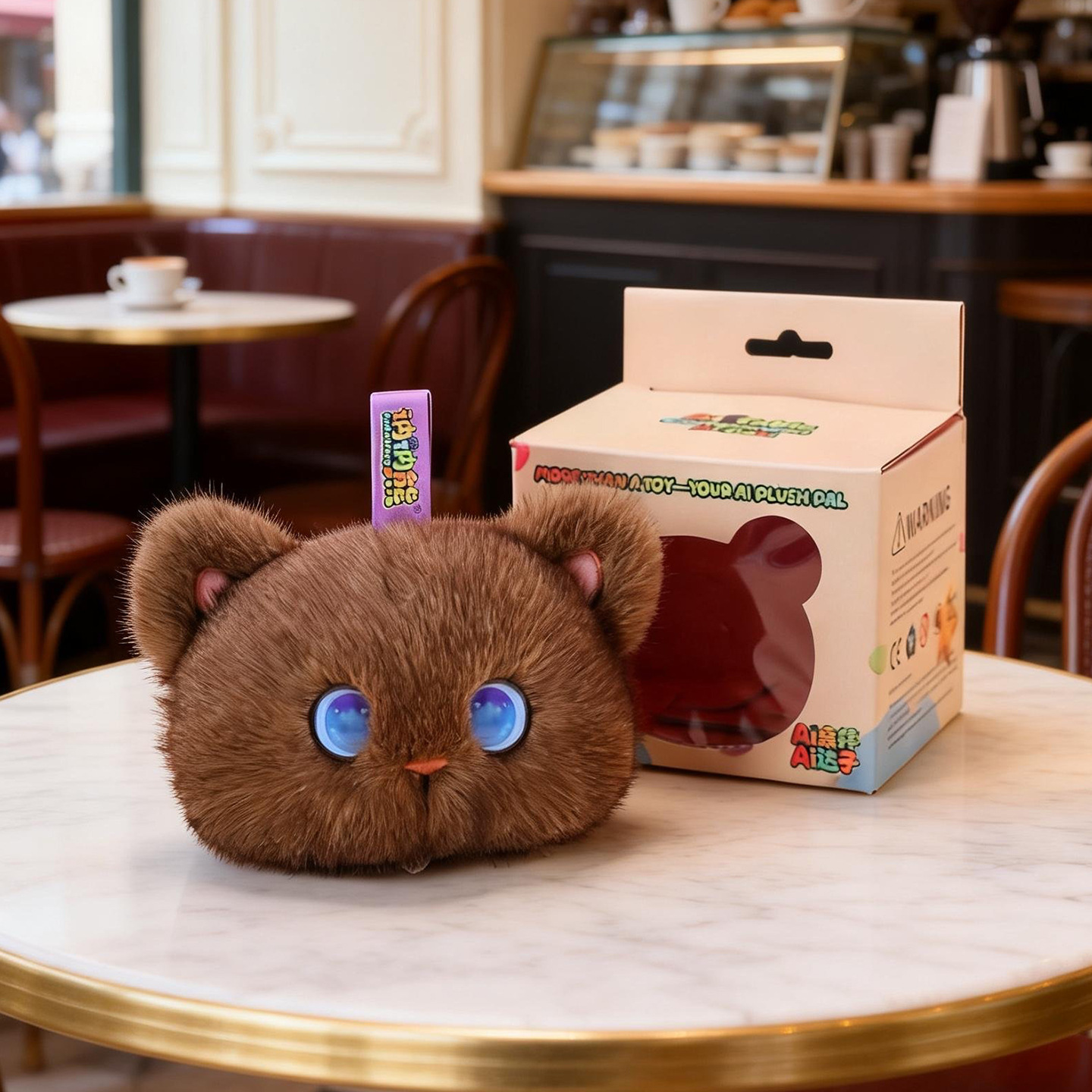 Tobot AI Plush Cat Toy Interac - Kids Education Toy ulasan dan harga