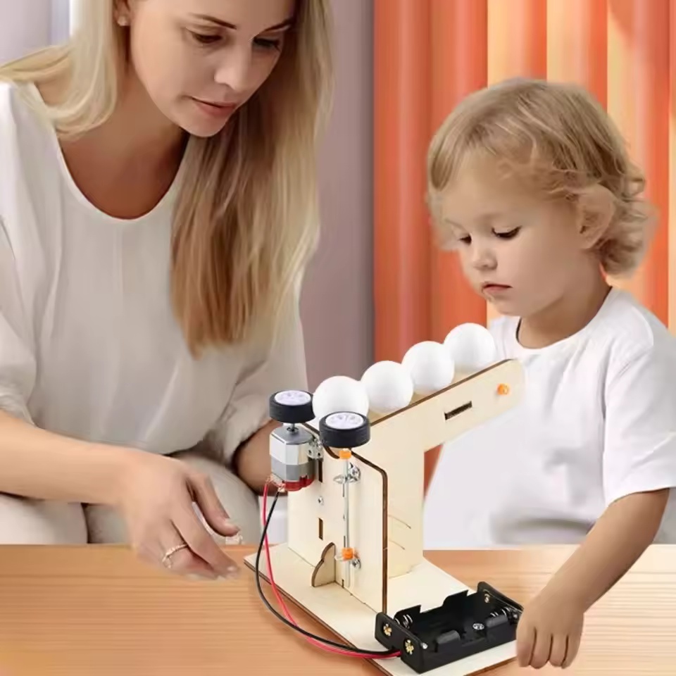 DIY Automatic Ball Server Mach - Kinetic Kids Education ulasan dan harga