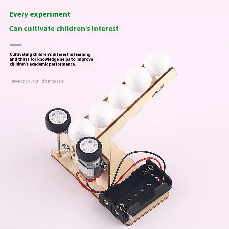 DIY Automatic Ball Server Mach - Kinetic Kids Education ulasan dan harga