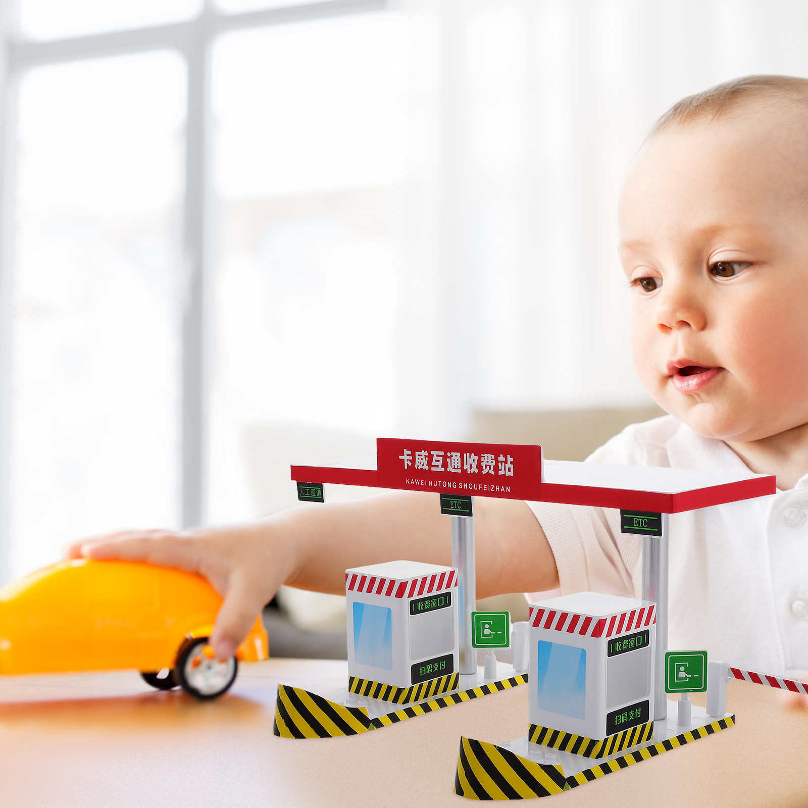 Plastic Toll Booth Playset Hig - Kids Education Toy ulasan dan harga