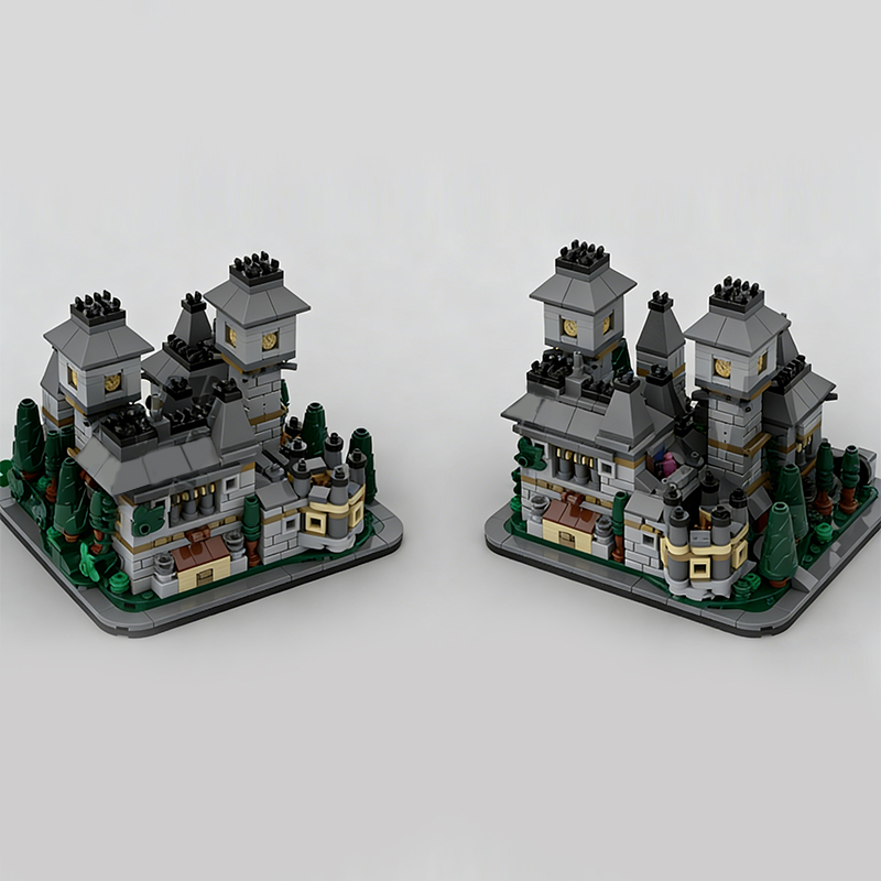 873 PCS Customize Academy MOC  - Kids Education Academy ulasan dan harga