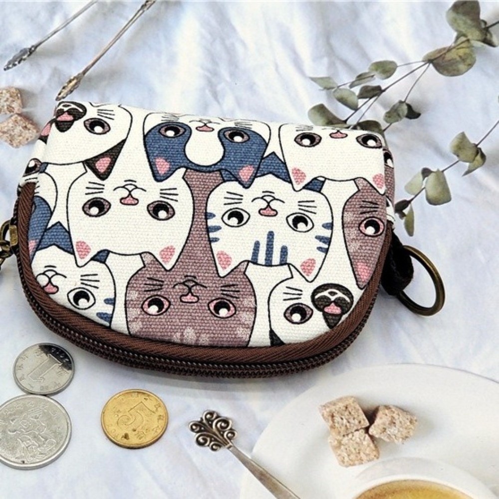 Portable Vintage Coin Purse Ca - Kids Education Money ulasan dan harga