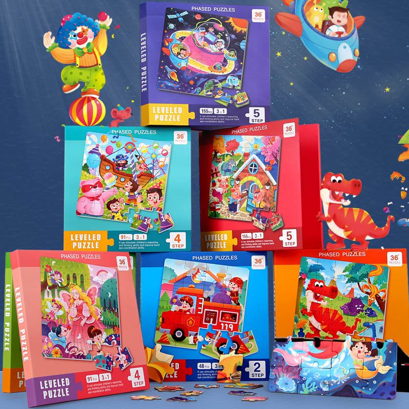 Kids Magnetic Wooden Puzzle Ca - Kids Educational Game 3 ulasan dan harga