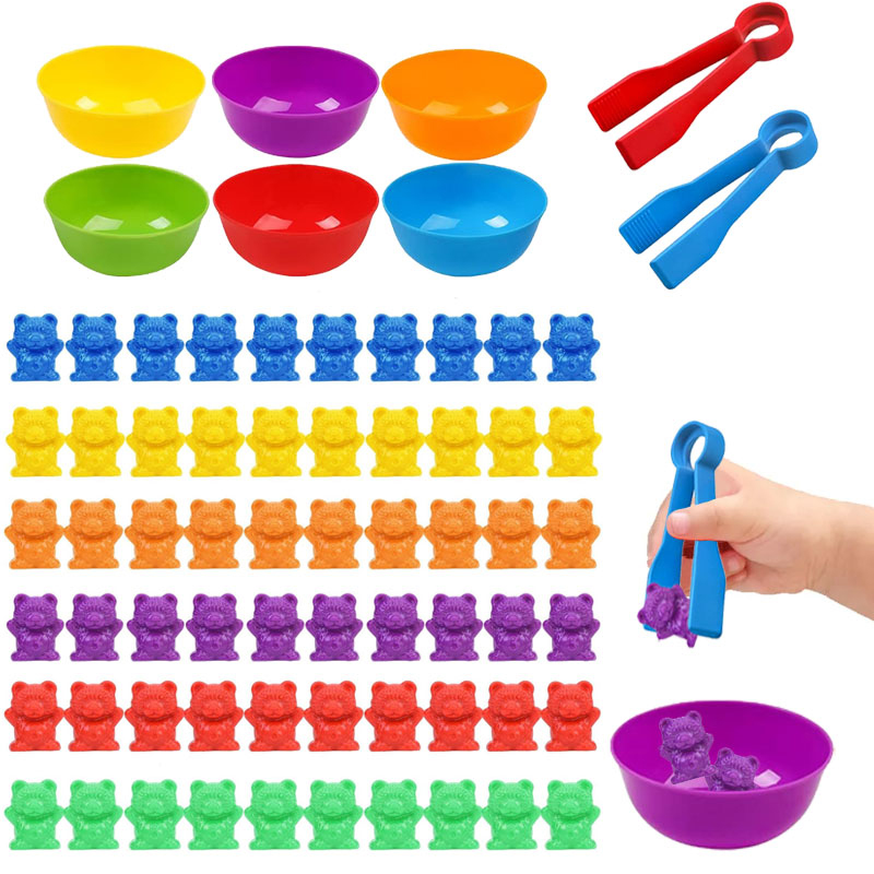 Counting Bears Matching Games  - Kids Nature Education ulasan dan harga