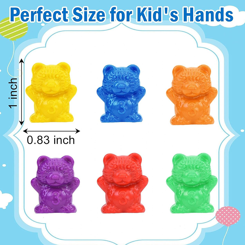 Counting Bears Matching Games  - Kids Nature Education ulasan dan harga