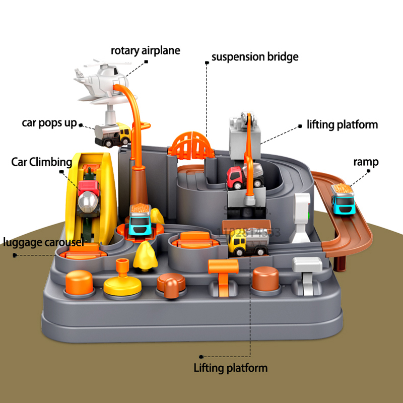 Hot Racing Rail Car Model Trai - Kids Education App ulasan dan harga