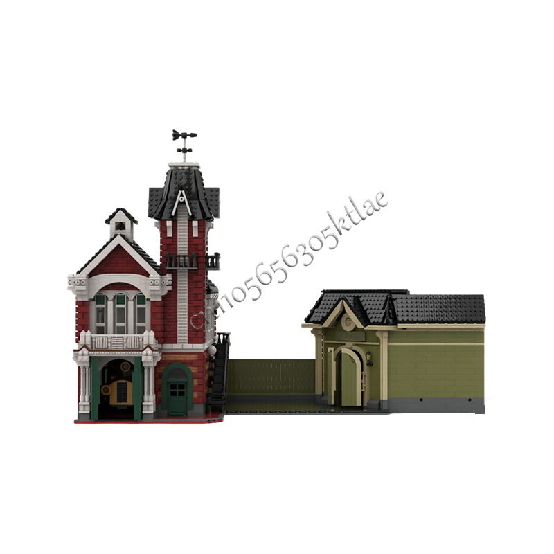 5172PCS MOC City Street Views  - Kingdom Kids Education ulasan dan harga