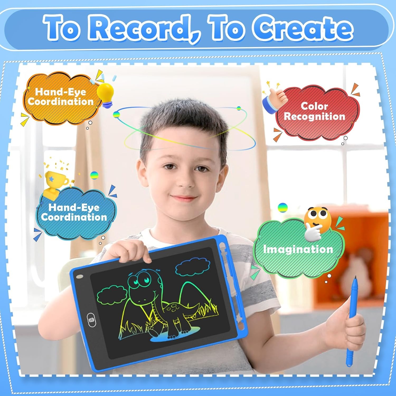 Pack LCD Writing Tablet for Ki - Kids Education Learning ulasan dan harga