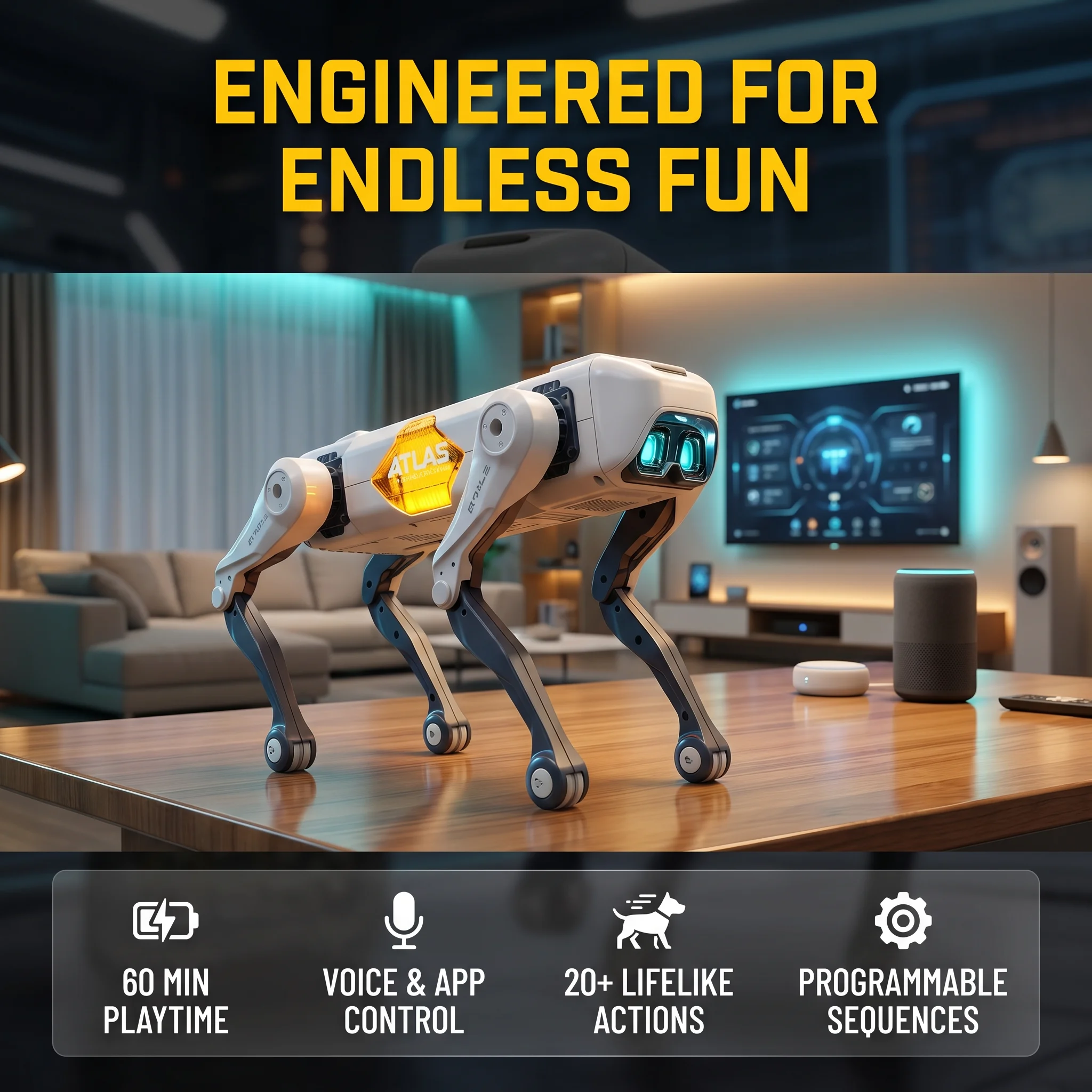 AI Smart Robot Dog, Voice & AP - Kids Education Toy ulasan dan harga