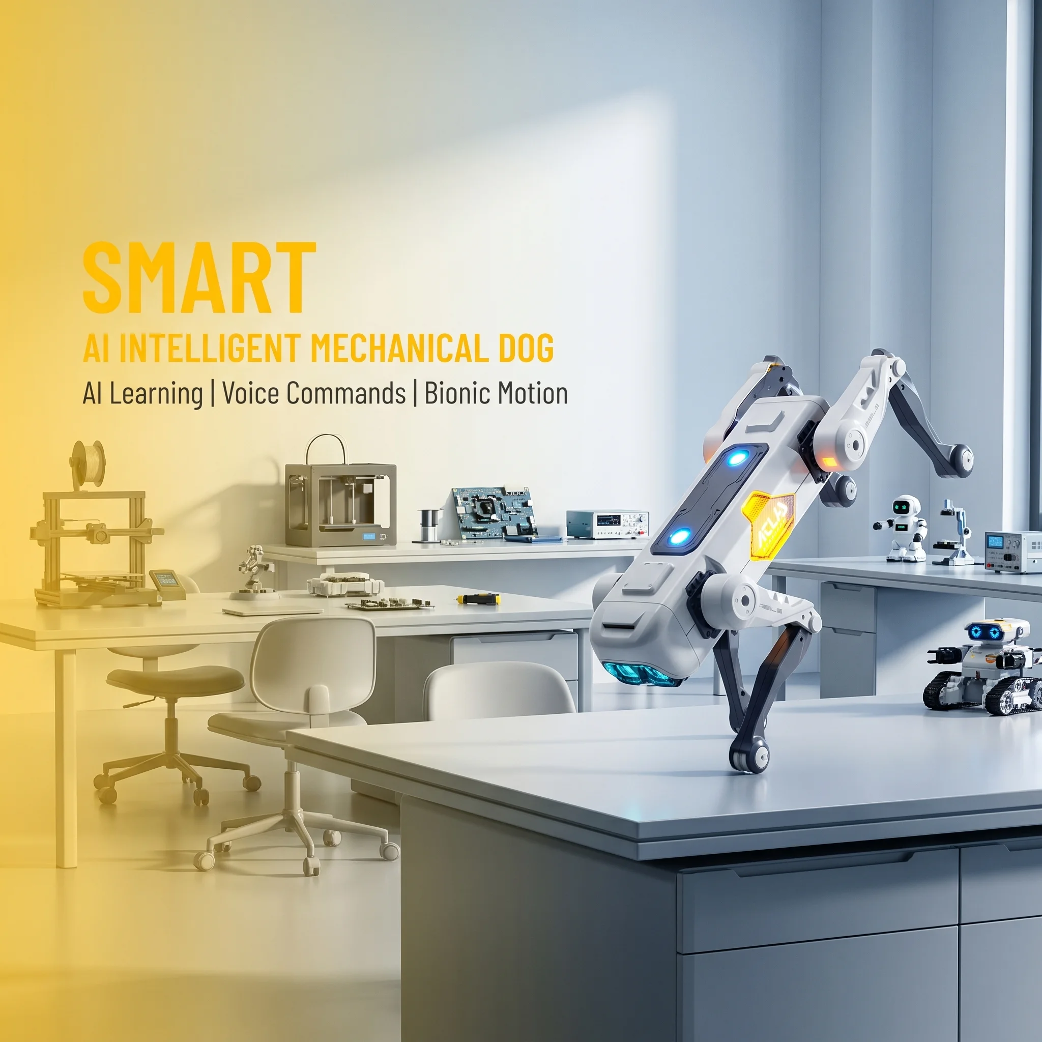 AI Smart Robot Dog, Voice & AP - Kids Education Toy ulasan dan harga