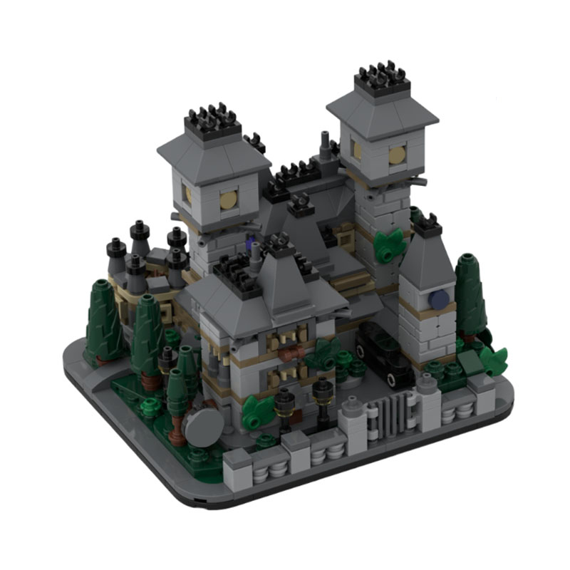 873pcs MOC Architecture Neverm - Kids Education Academy ulasan dan harga