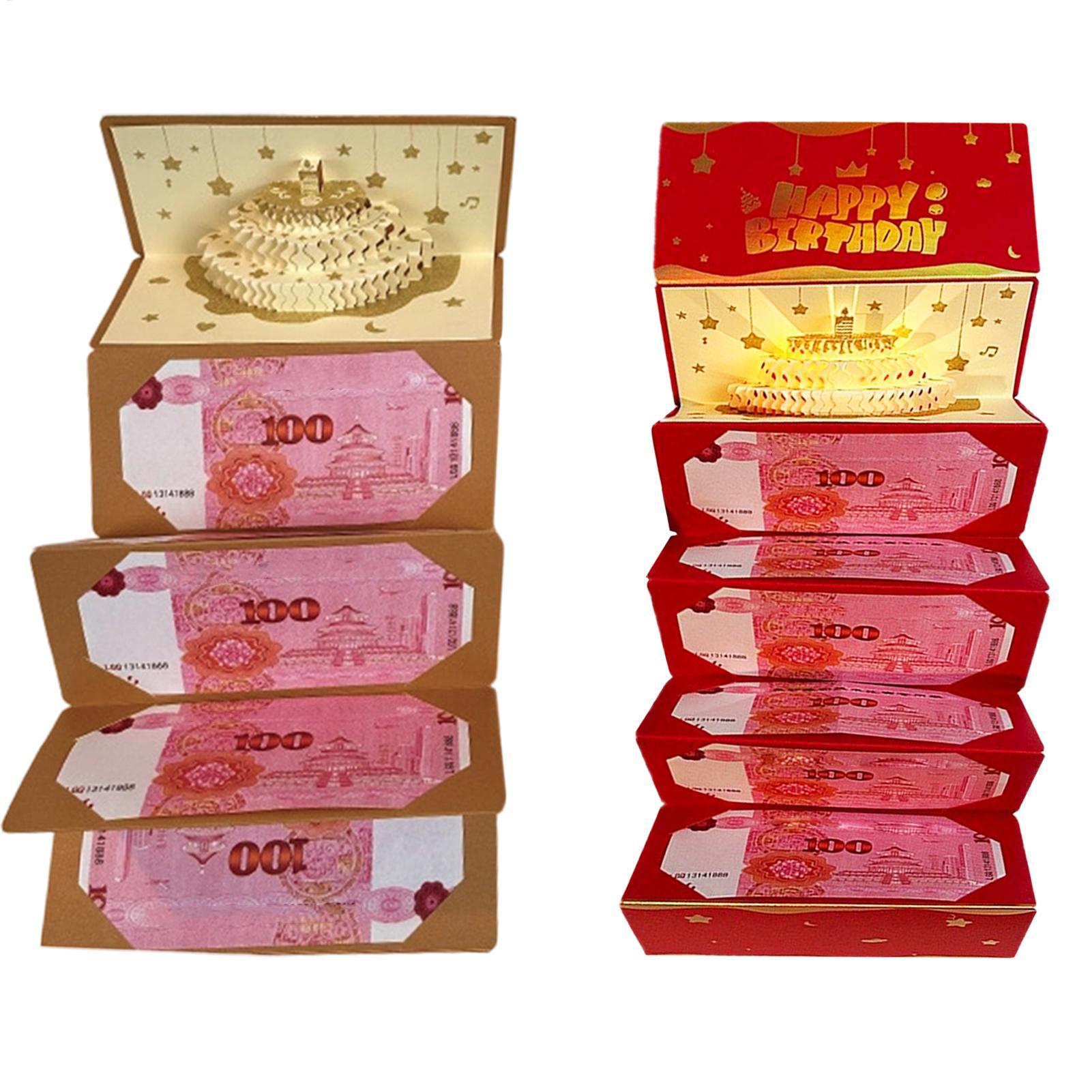3D Cake Birthday Money Envelop - Kids Education Money ulasan dan harga
