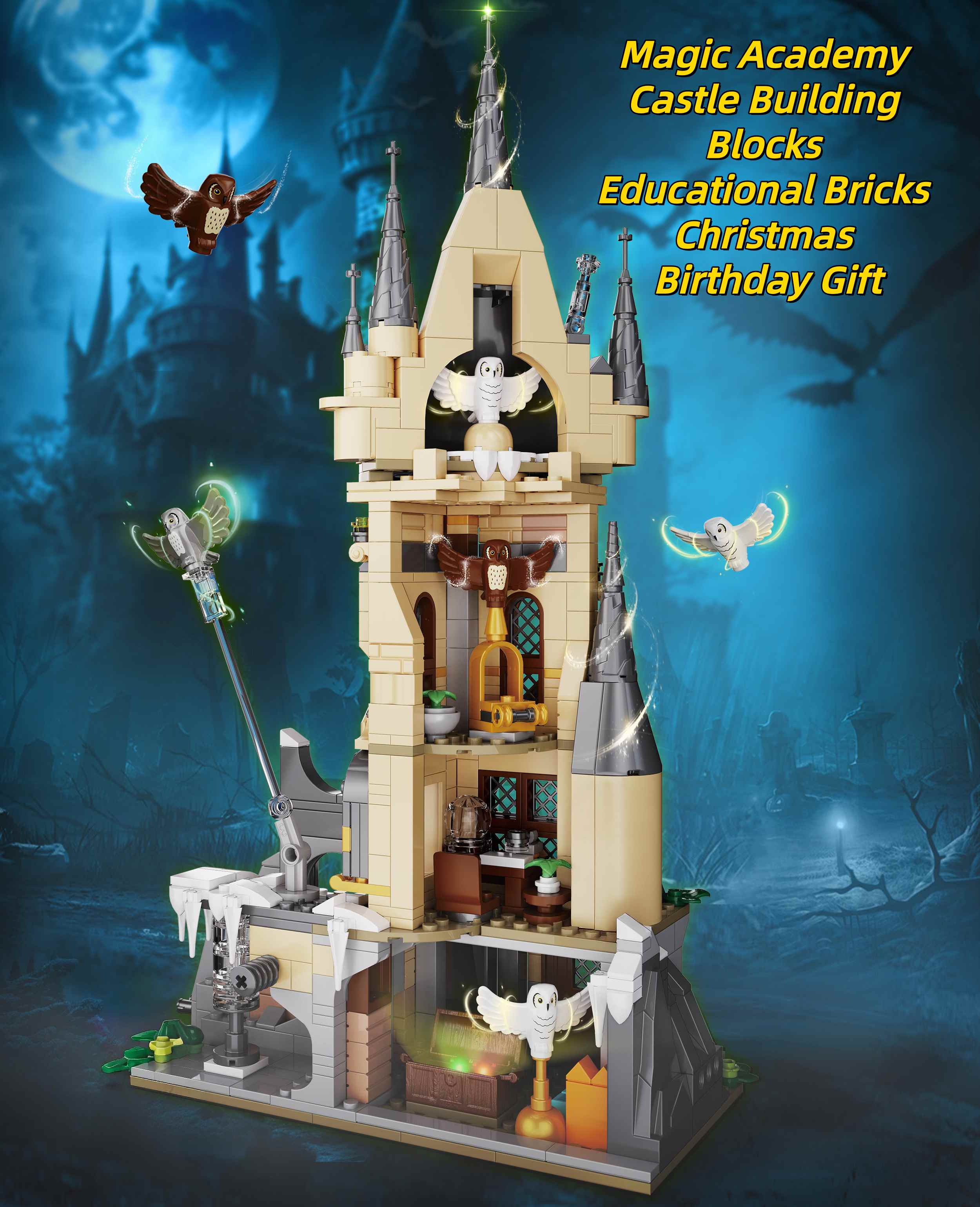 Magic Academy Castle Building  - Kids Education Academy ulasan dan harga