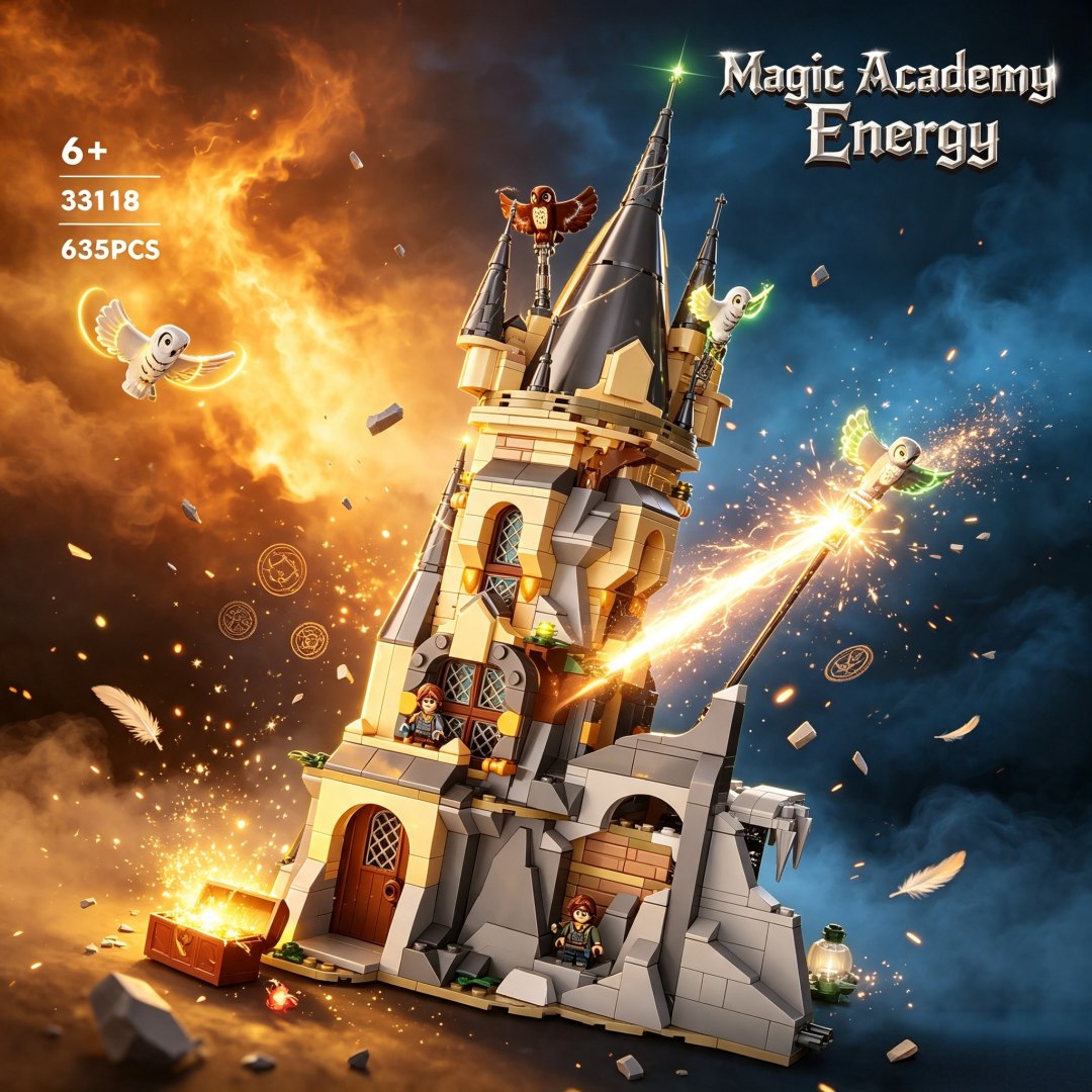 Magic Academy Castle Building  - Kids Education Academy ulasan dan harga